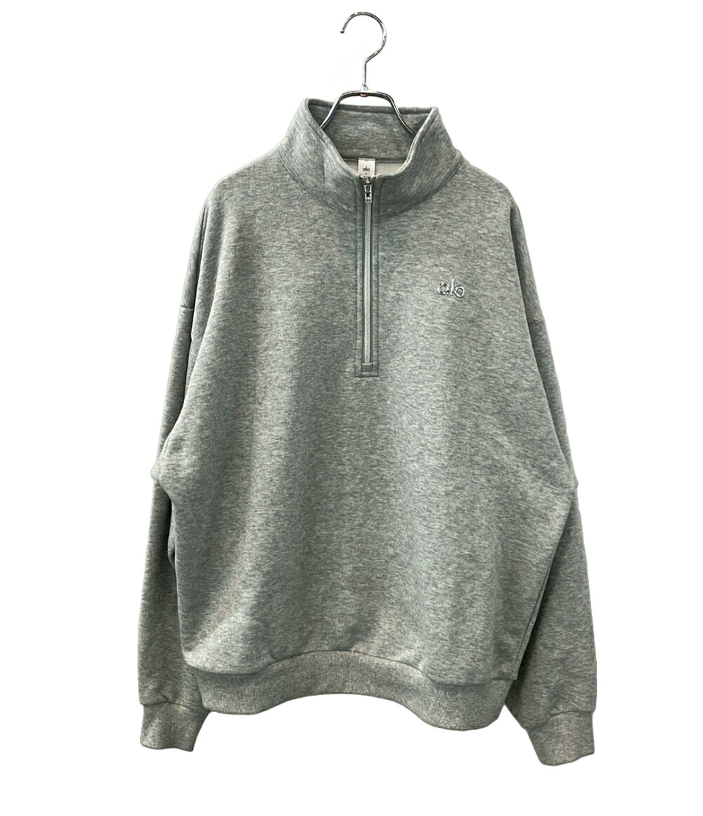 【中古】 アロー ヨガ スウェット ハーフジップ レディース SIZE M Alo Yoga|Rehello by BOOKOFF