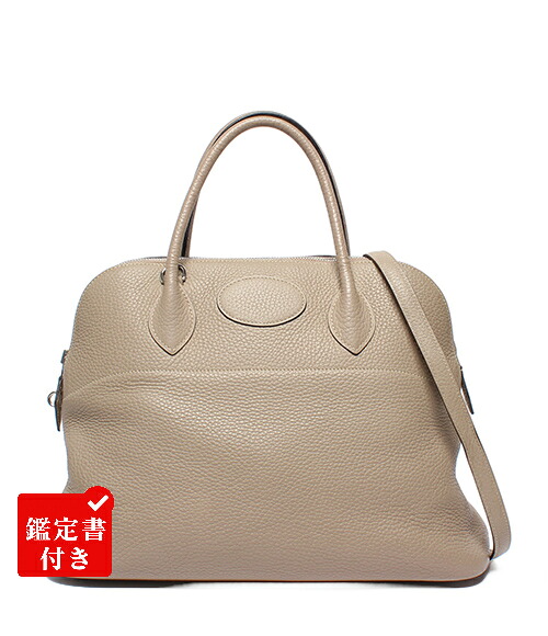 【先着クーポン19日20時~26日1:59迄】【中古】 エルメス 2way ハンドバッグショルダーバッグ 肩掛け T刻印 シルバー金具 トリヨンクレマンス ボリード35 レディース HERMES|Rehello by BOOKOFF