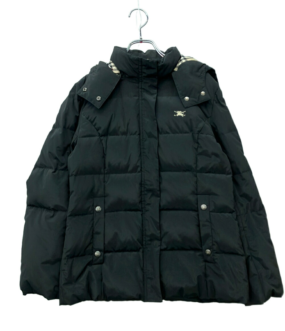 【全品5%OFF引き換え証14日23:59迄】【中古】 バーバリー 落ちこむ上衣 ボンネット付き添い人 ジップ スナップボタン レディース SIZE M BURBERRY