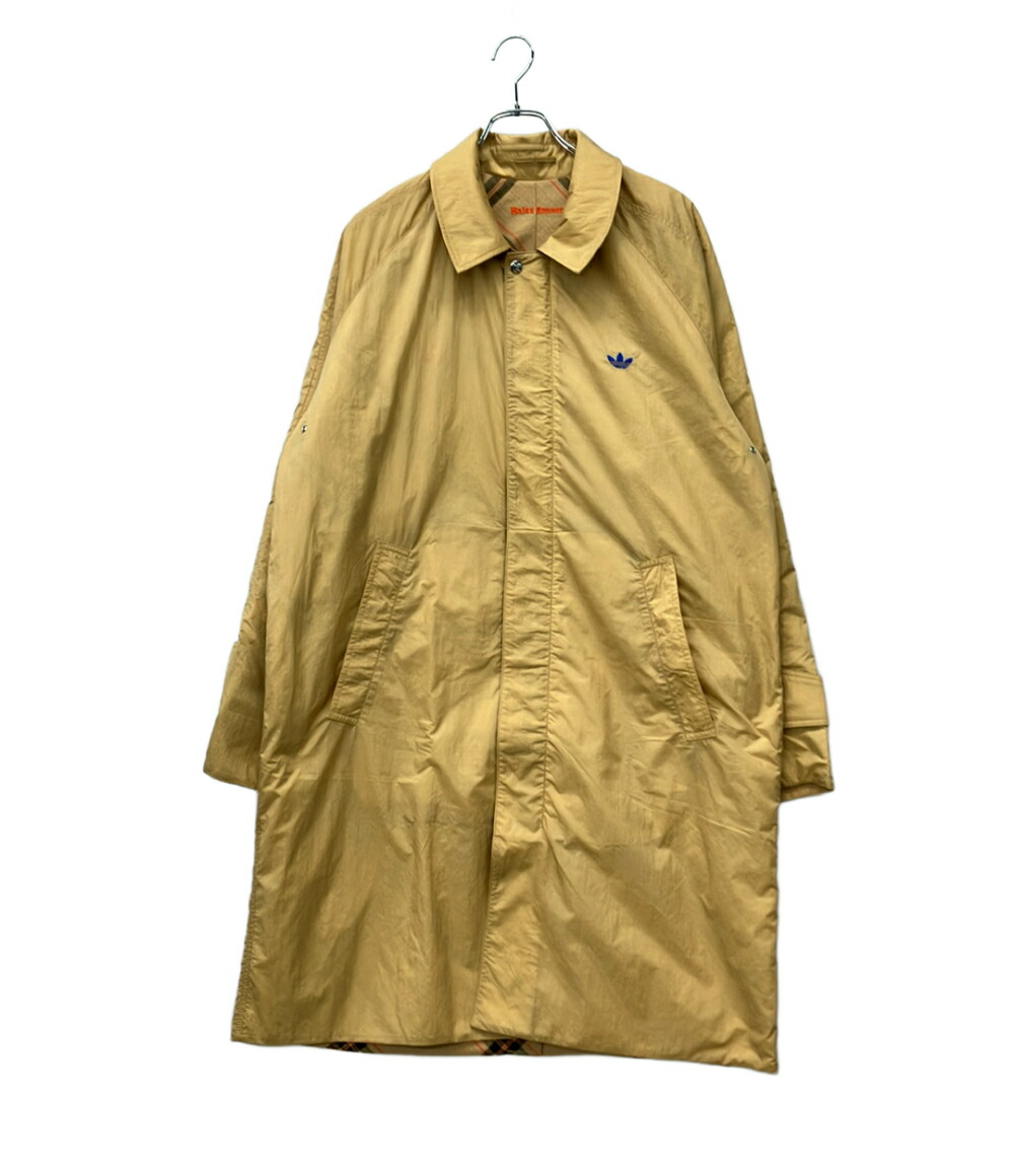 【先着引き換え証11日1:59迄】【中古】 アディダスオリジナルス ステンカラー厚地の外套 ×Wales Bonner リヴァーシブル ジップ メンズ ユニ一発やる SIZE L adidas Originals