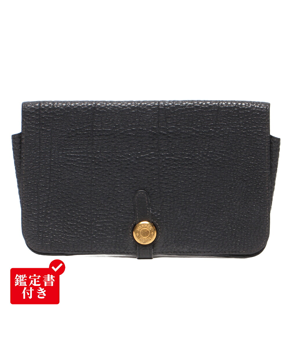 【1,000円OFFクーポン31日23:59迄】【中古】 エルメス 長財布 □G刻印 ゴールド金具 ドゴンGM レディース HERMES｜Rehello by BOOKOFF