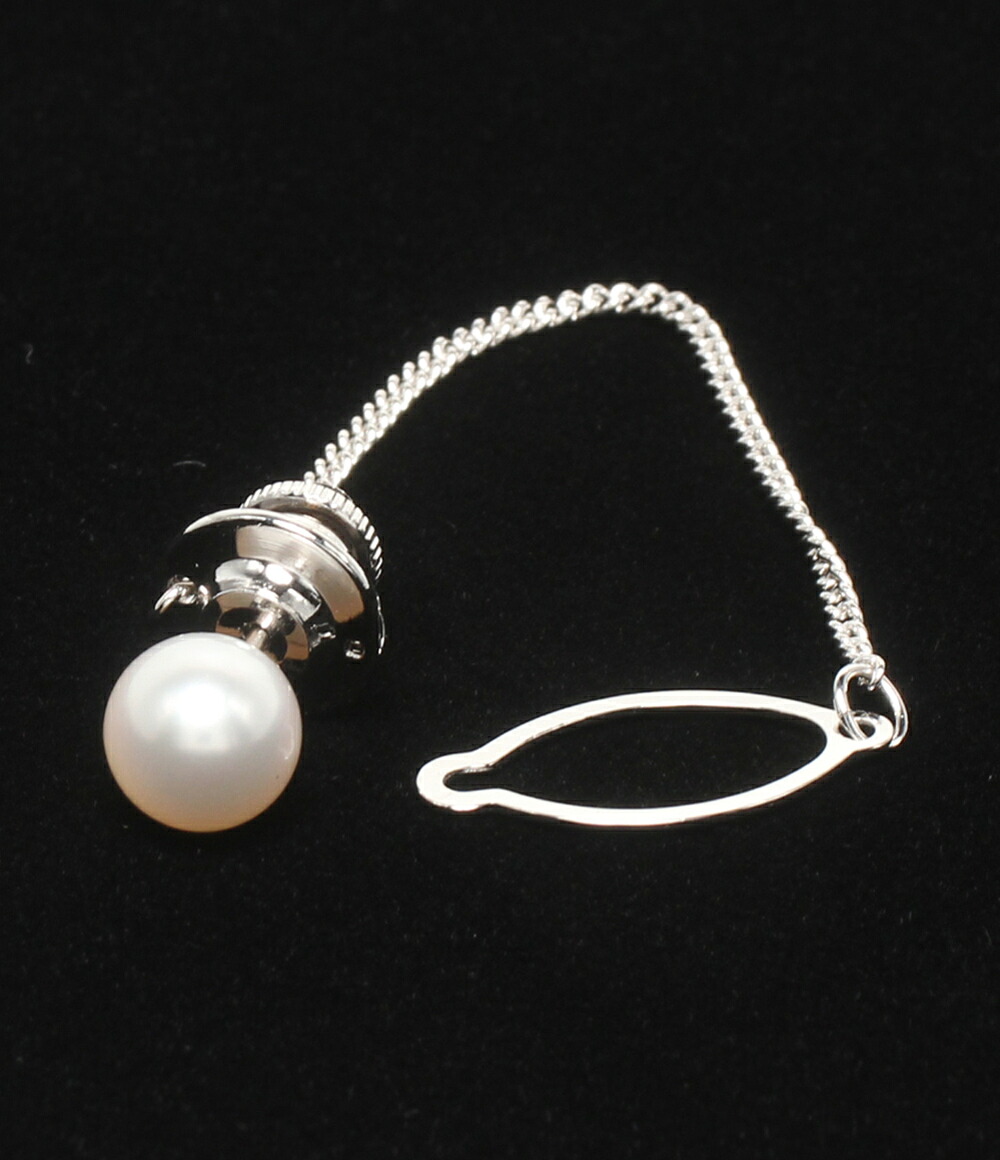 【先着クーポン19日20時～26日1:59迄】【中古】 美品 ミキモト タイピン K18 パール 8mm メンズ MIKIMOTO｜Rehello by BOOKOFF