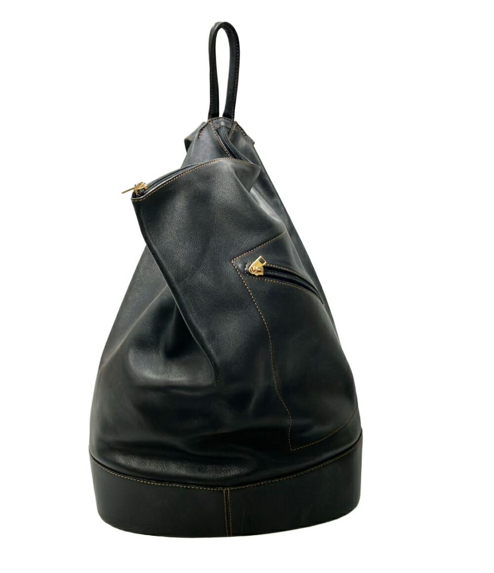 【先着引き換え証11日1:59迄】【中古】 ロエベ 背嚢 なめし革 レディース LOEWE