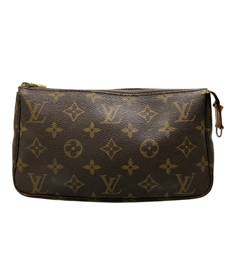 【全品5%OFF引き換え証14日23:59迄】【中古】 ルイ・ヴィトン 車寄せ ポシェットアクセソワール モノグラム M51980 レディース LOUIS VUITTON