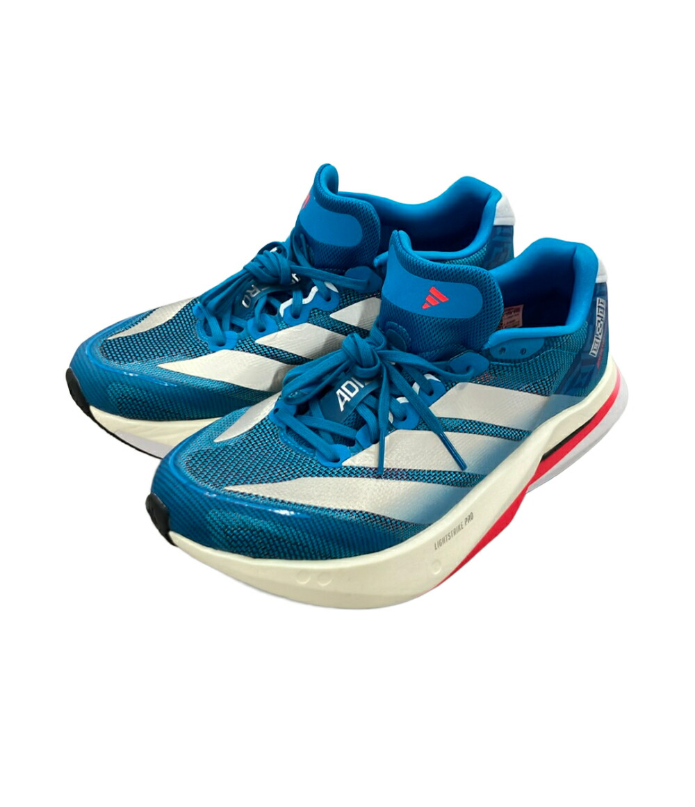 【先着クーポン券11日1:59迄】【中古】 アディダス ローカットスニーカー ADIZERO BOSTON13 JR4868 メンズ SIZE 25.5 (S) adidas