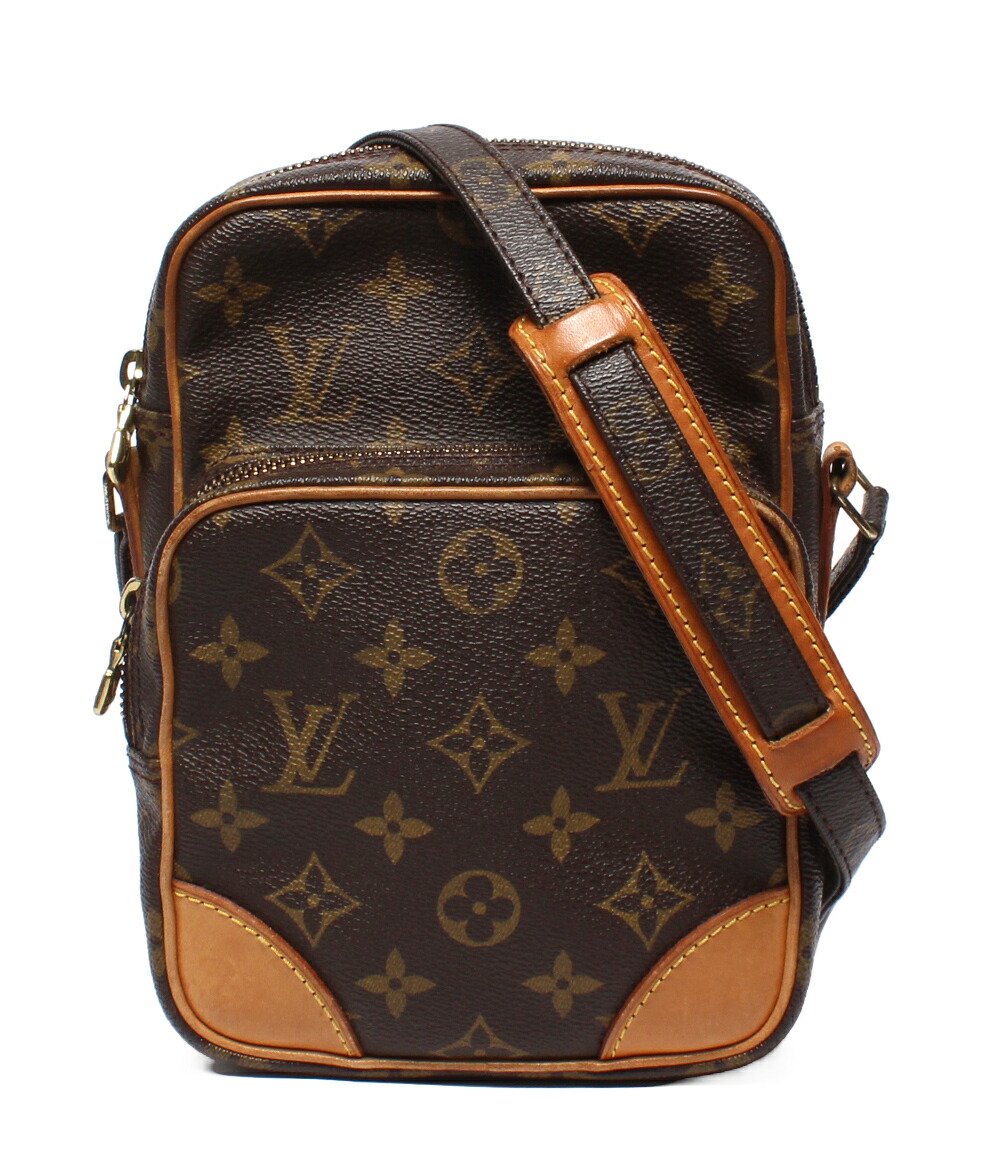 【中古】 ルイ・ヴィトン ショルダーバッグ 曲がった掛け アマゾン モノグラム M45236 メンズ レディース LOUIS VUITTON