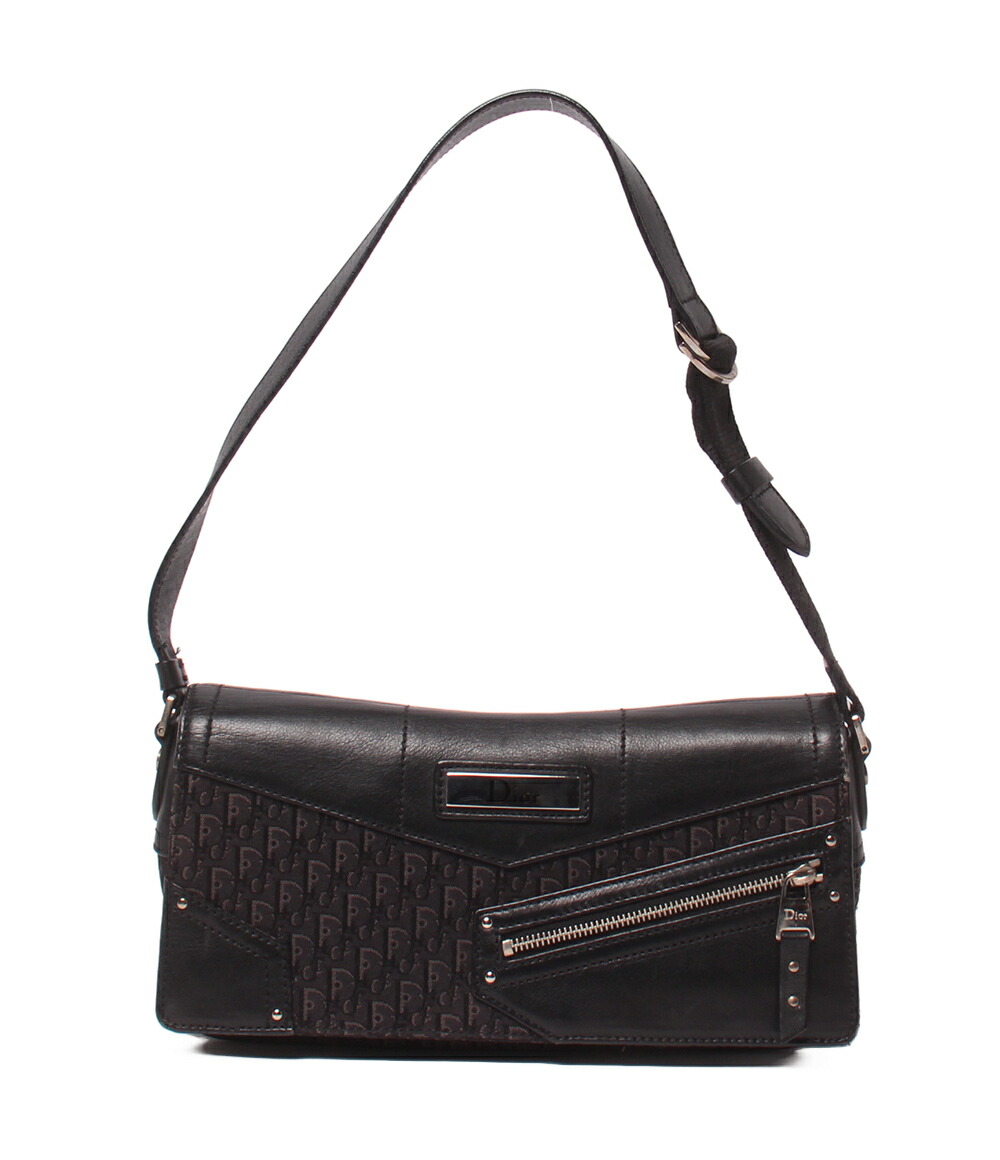 【中古】 ディオール ショルダーバッグ 肩かけ トロッター レディース Christian Dior