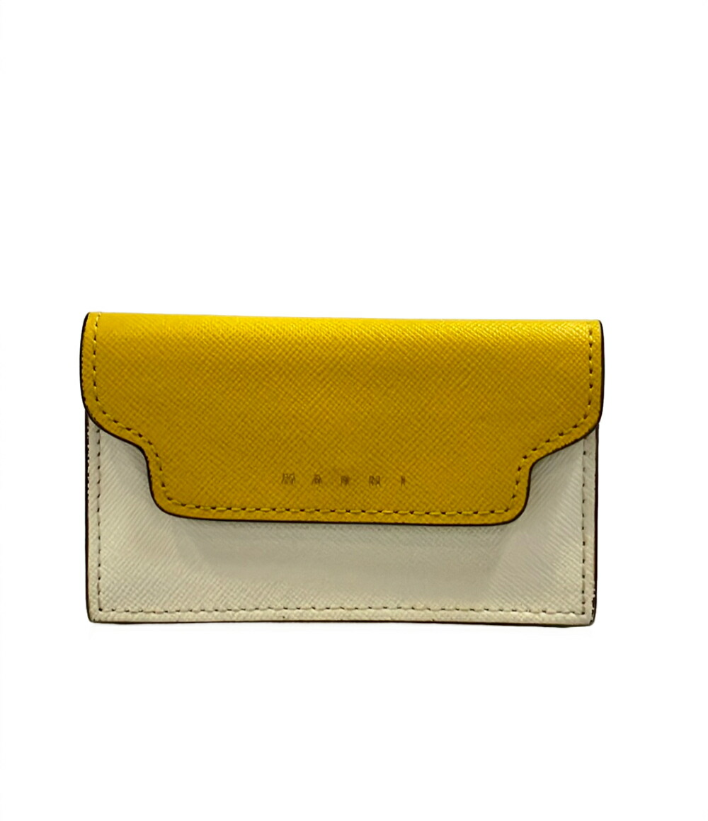 【全品5%OFF引き換え証14日23:59迄】【中古】 マルニ 歌留多入れもの 名刺入れ レディース MARNI