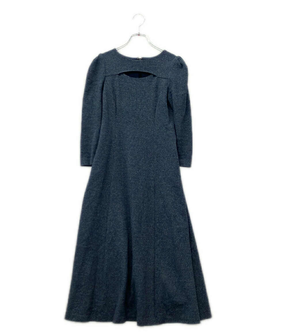 【1,000円OFFクーポン31日23:59迄】【中古】 アナイ 長袖 パターンジャージースリットワンピース レディース SIZE 34 ANAYI｜Rehello by BOOKOFF