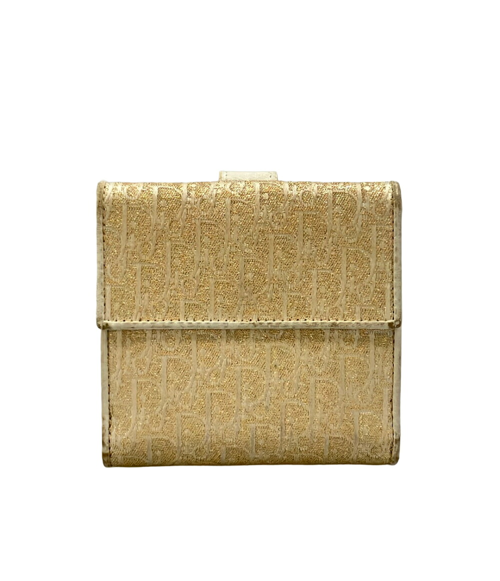 【全品5%OFF引き換え証1日23:59迄】【中古】 ディオール 二つ折り紙入れ トロッター レディース Christian Dior