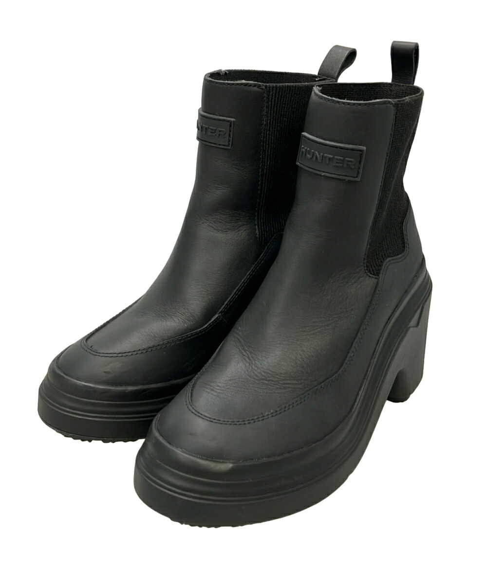 【中古】 ハンター サイドゴアブーツ ショートブーツ レディース SIZE 6 HUNTER|Rehello by BOOKOFF