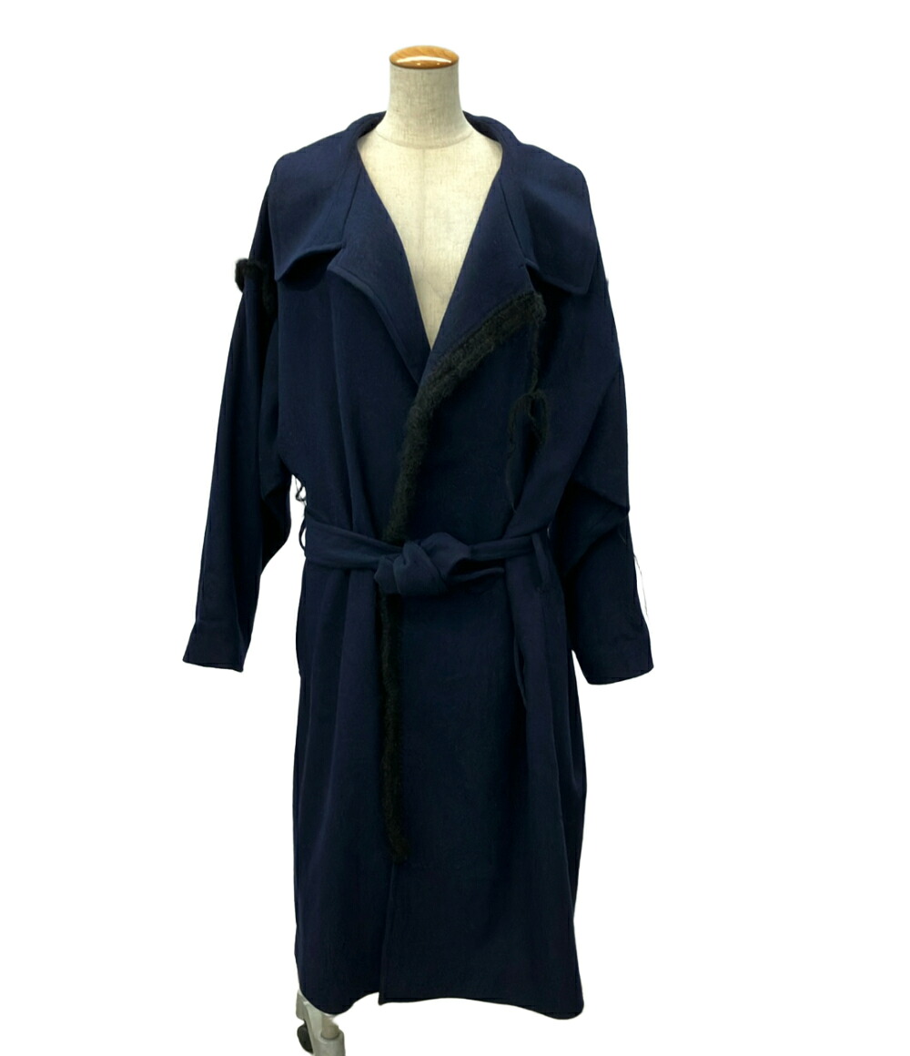 【中古】 ワイズ ウールコート YV-C13-103 レディース SIZE 2 (L) Y's|Rehello by BOOKOFF