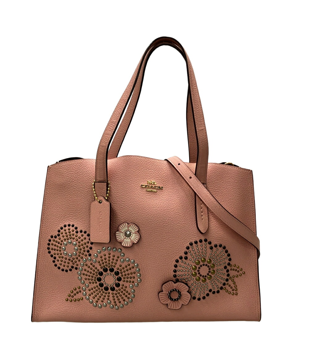【中古】 美品 コーチ 2WAY トートバッグ ショルダーバッグ 斜め掛け 花柄 26891 レディース COACH｜Rehello by BOOKOFF