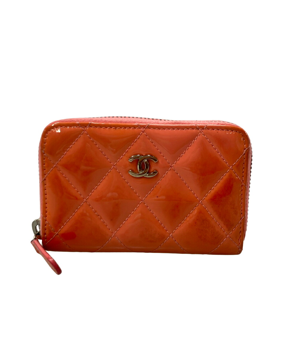 【先着クーポン19日20時~26日1:59迄】【中古】 シャネル カードケース エナメル マトラッセ レディース CHANEL|Rehello by BOOKOFF