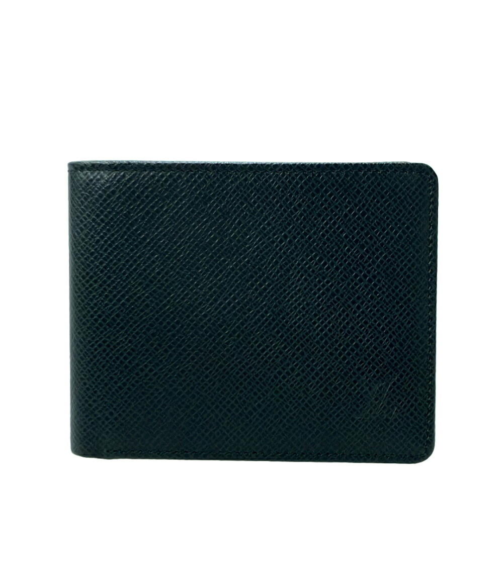 【中古】 ルイ・ヴィトン 二つ折り財布 ポルトフォイユ ミュルティプル タイガ M30952 メンズ LOUIS VUITTON｜Rehello by BOOKOFF