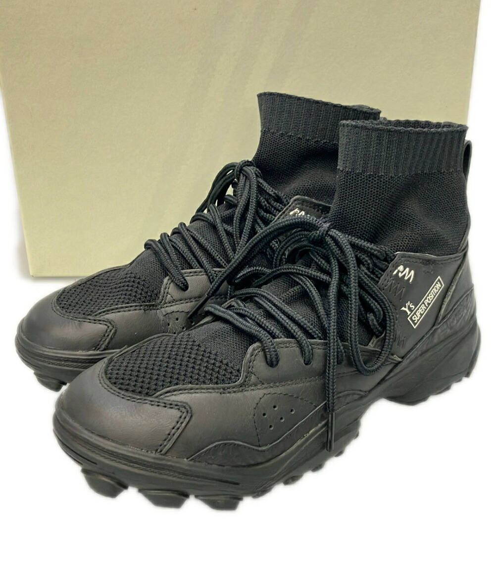 【中古】 アディダス ワイズ ハイカットスニーカー SEE ULATER GSG9 HQ3736 レディース SIZE 24.0 (L) adidas Y's｜Rehello by BOOKOFF