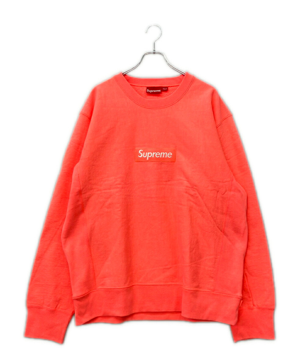 【中古】 シュプリーム 長袖 ボックスロゴ スウェット 裏起毛 メンズ SIZE XL Supreme|Rehello by BOOKOFF