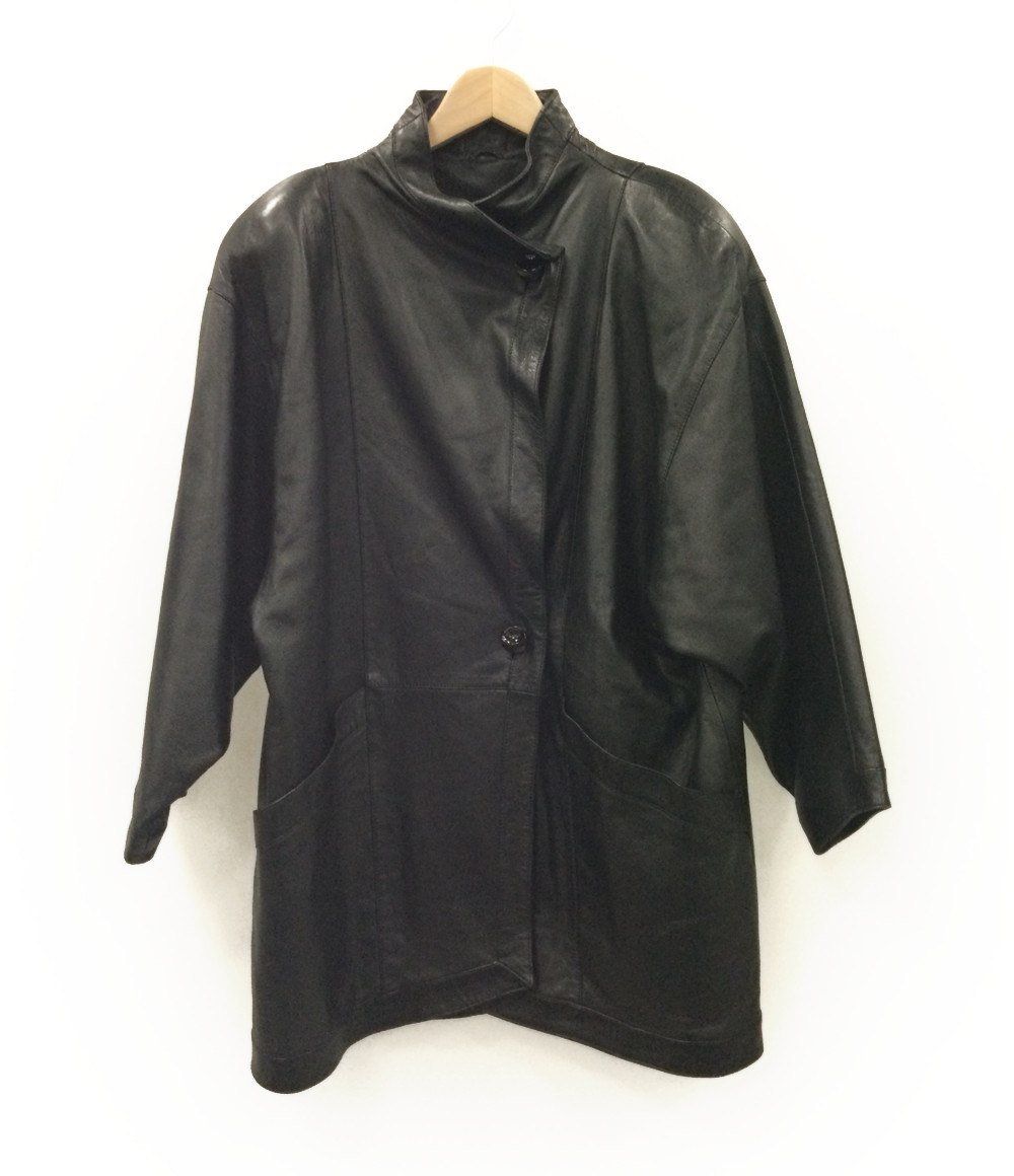 jordan leather coat