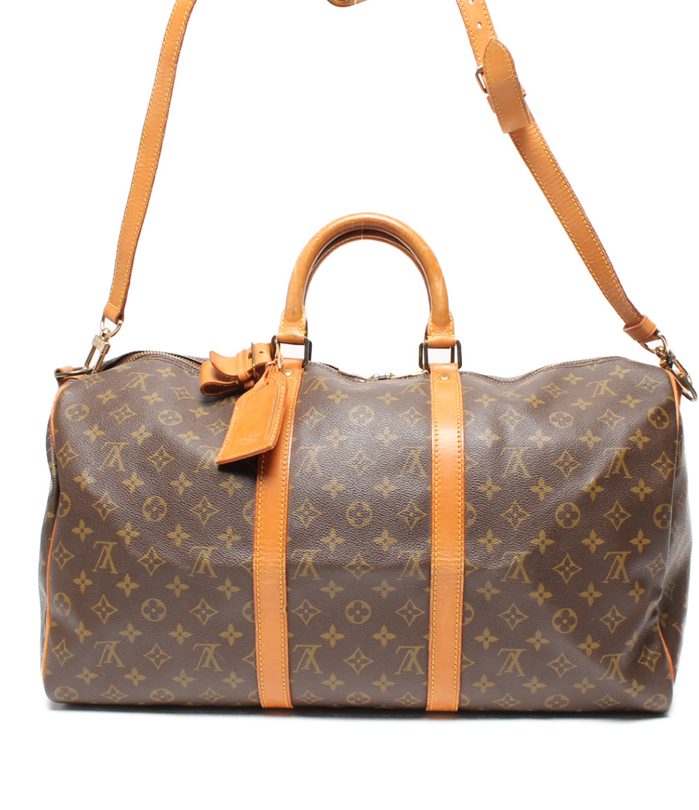 中古 ルイヴィトン ワンピース ボストンバッグ キーポル バンドリエール50 モノグラム M ファッション ユニセックス Louis メンズ Vuitton ハグオール Bookoff Group 送料無料