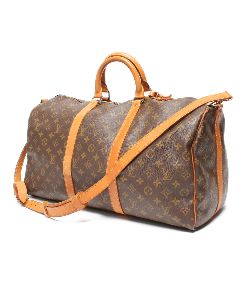 中古 ルイヴィトン ワンピース ボストンバッグ キーポル バンドリエール50 モノグラム M ファッション ユニセックス Louis メンズ Vuitton ハグオール Bookoff Group 送料無料