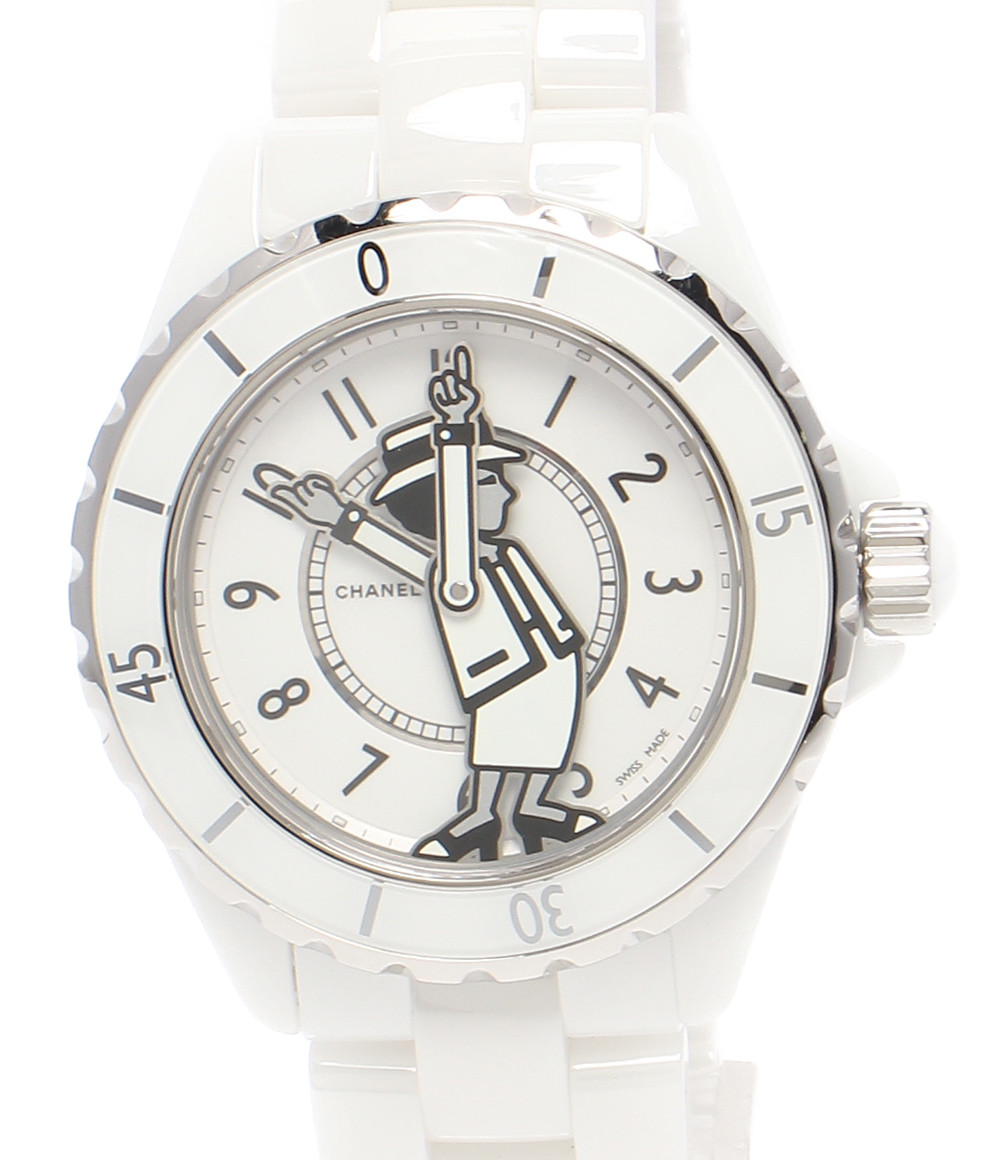 【楽天市場】【中古】美品 シャネル 腕時計 555本限定 マドモアゼル J12 自動巻き ホワイト H5241 レディース CHANEL
