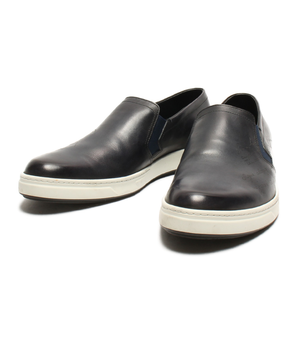 中古 メンズ 美品 ベルルッティ ベルルッティ レザースリッポン メンズ Size 9 Xl以上 Berluti ハグオール メンズ靴 Bookoff Group 送料無料
