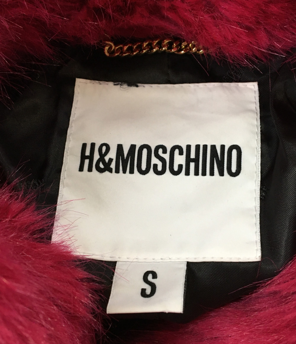 楽天市場 中古 エイチアンドモスキーノ フェイクファーコート レディース Size S S H Moschino ハグオール Bookoff Group