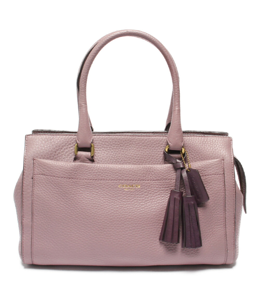 注目ブランド 中古 コーチ ハンドバック ペブルドレザーチェルシーキャリーオール レガシー G1373 レディース Coach メール便なら送料無料 Belladentestetic Com