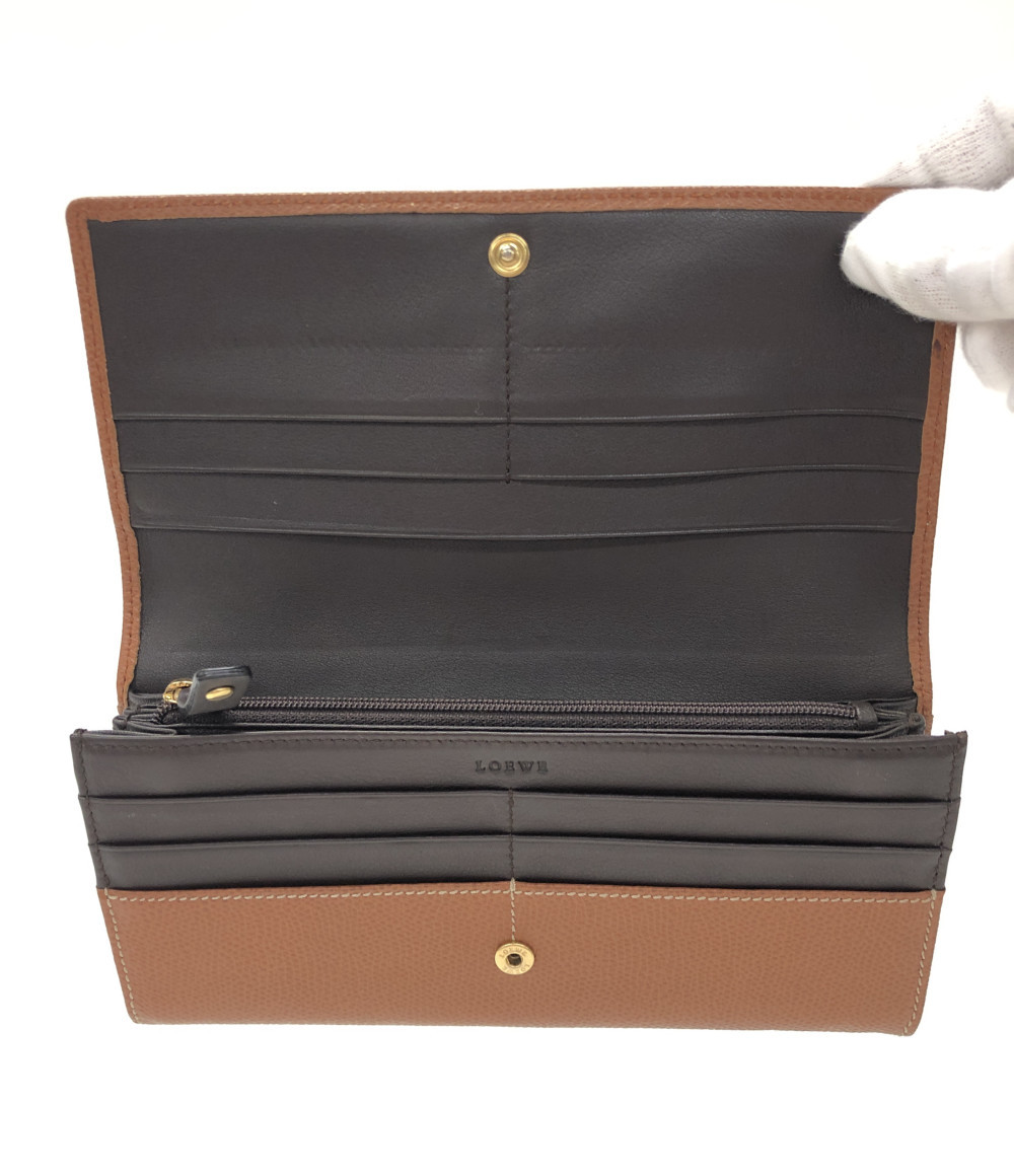 送料無料 中古 メンズ 長財布 メンズ ロエベ Group Loewe ハグオール Bookoff メンズ財布 長財布