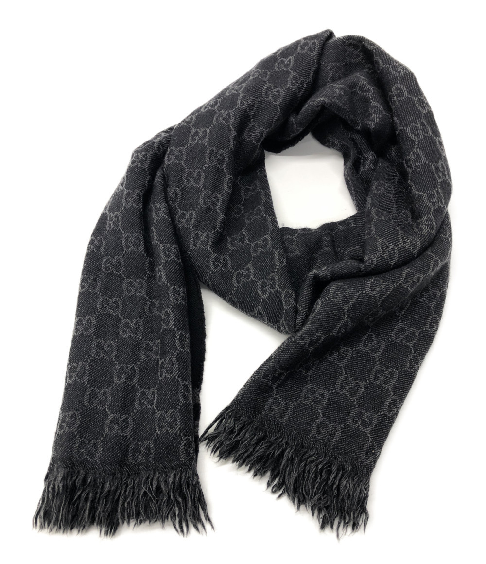 中古 グッチ マフラー ユニセックス Gucci Psicologosancora Es