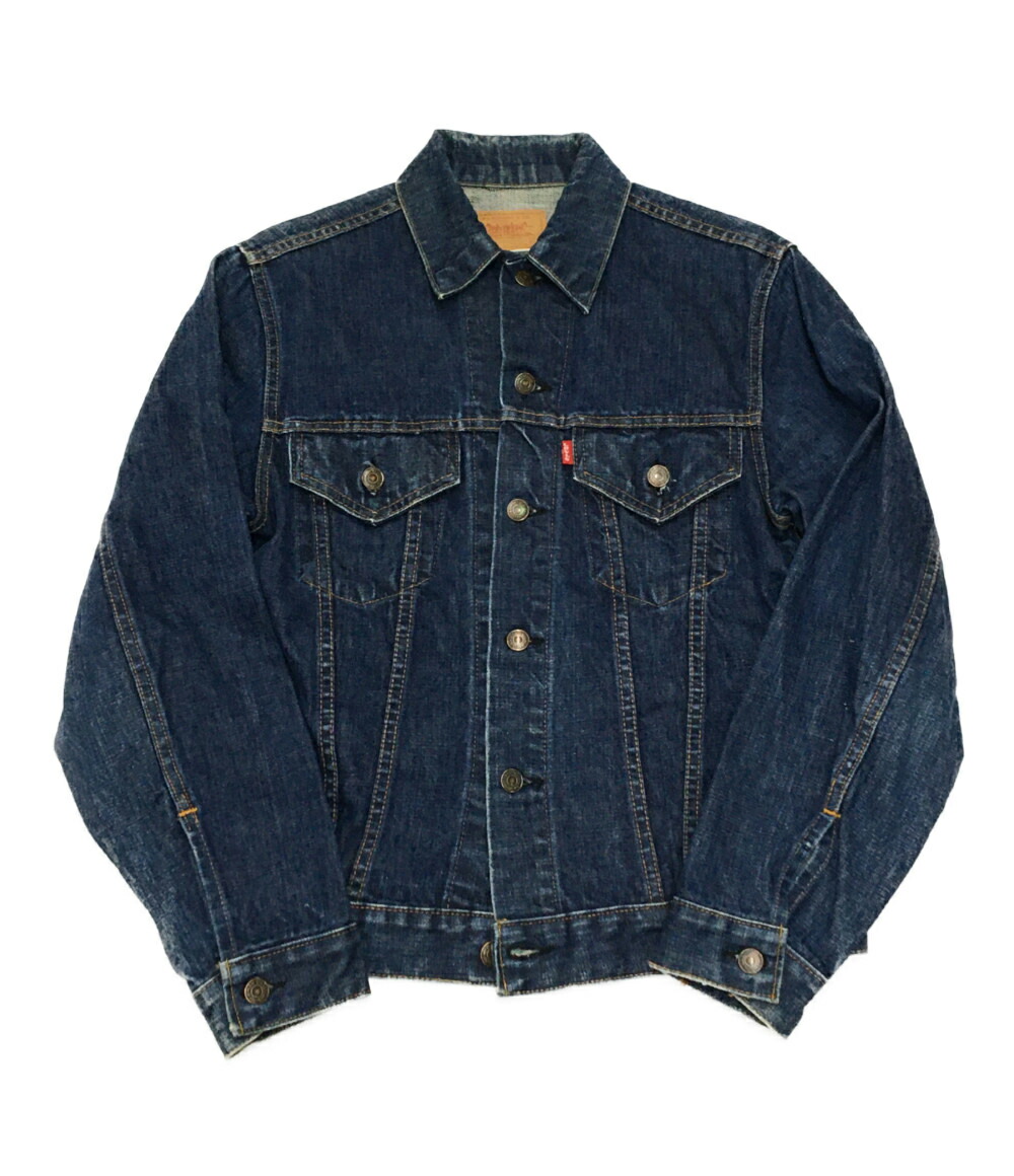 中古 リーバイス デニムジャケット Gジャン インディゴ ヴィンテージ 70s メンズ Levi S Psicologosancora Es