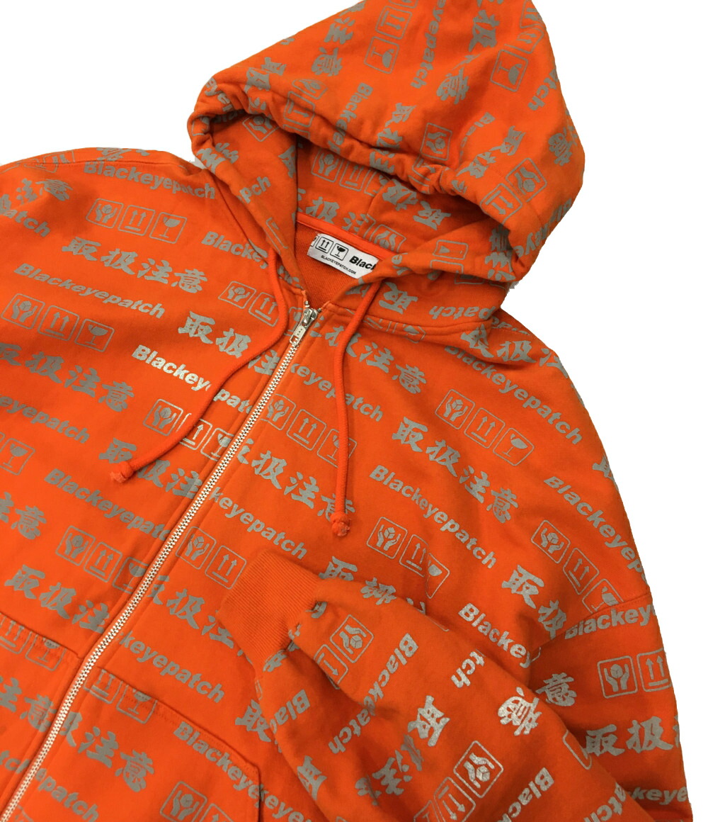 中古 ブラックアイパッチ パーカー 取扱注意 Zip Hoodie メンズ Size M Blackeyepatch Rvcconst Com