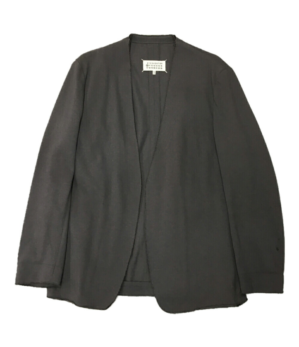 中古 マルタンマルジェラ カットオフノーカラージャケット 18ss S50bn0336 メンズ Martin Margiela Nenewsroom Com