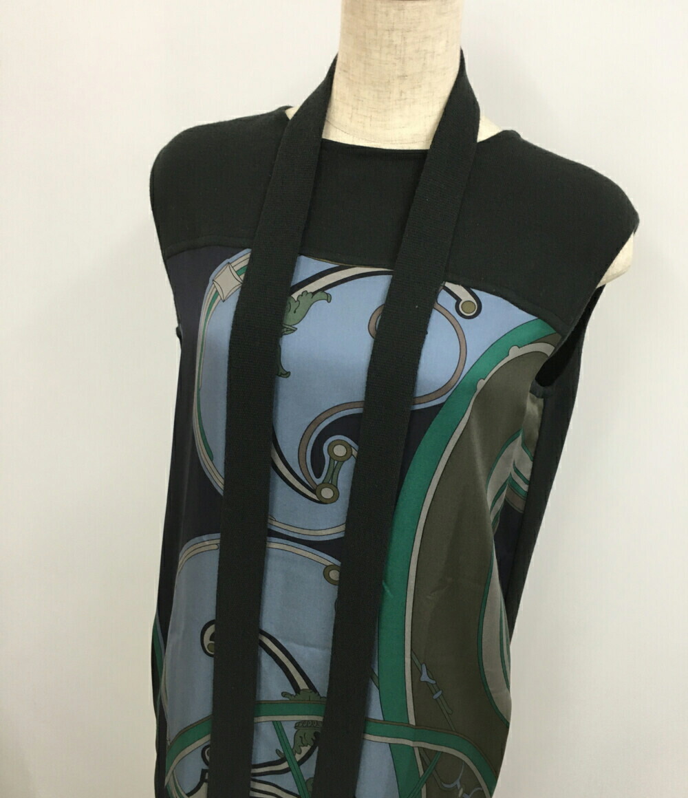 中古 エルメス シルクワンピース スカーフデザイン レディース Size 34 Hermes Ennopro Com
