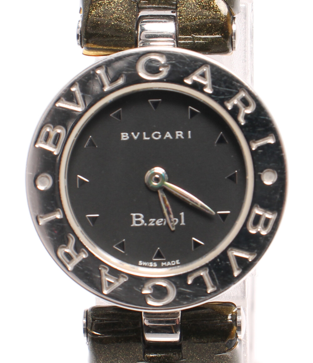 【楽天市場】【中古】 ブルガリ 腕時計 B-zero1 クオーツ ブラック BZ 22 S レディース Bvlgari：ハグオール