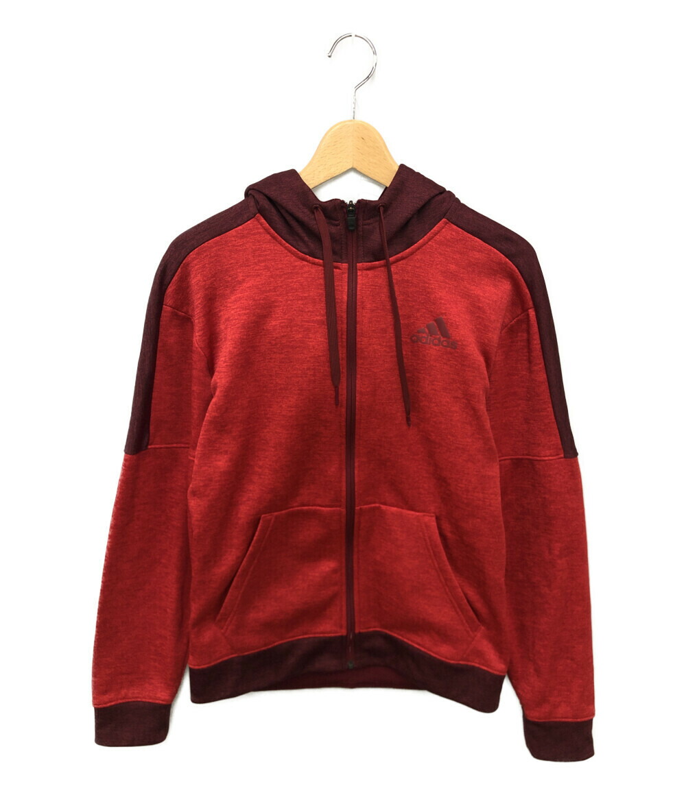 【中古】美品 アディダス 長袖ジップアップパーカー メンズ SIZE M (M) adidas