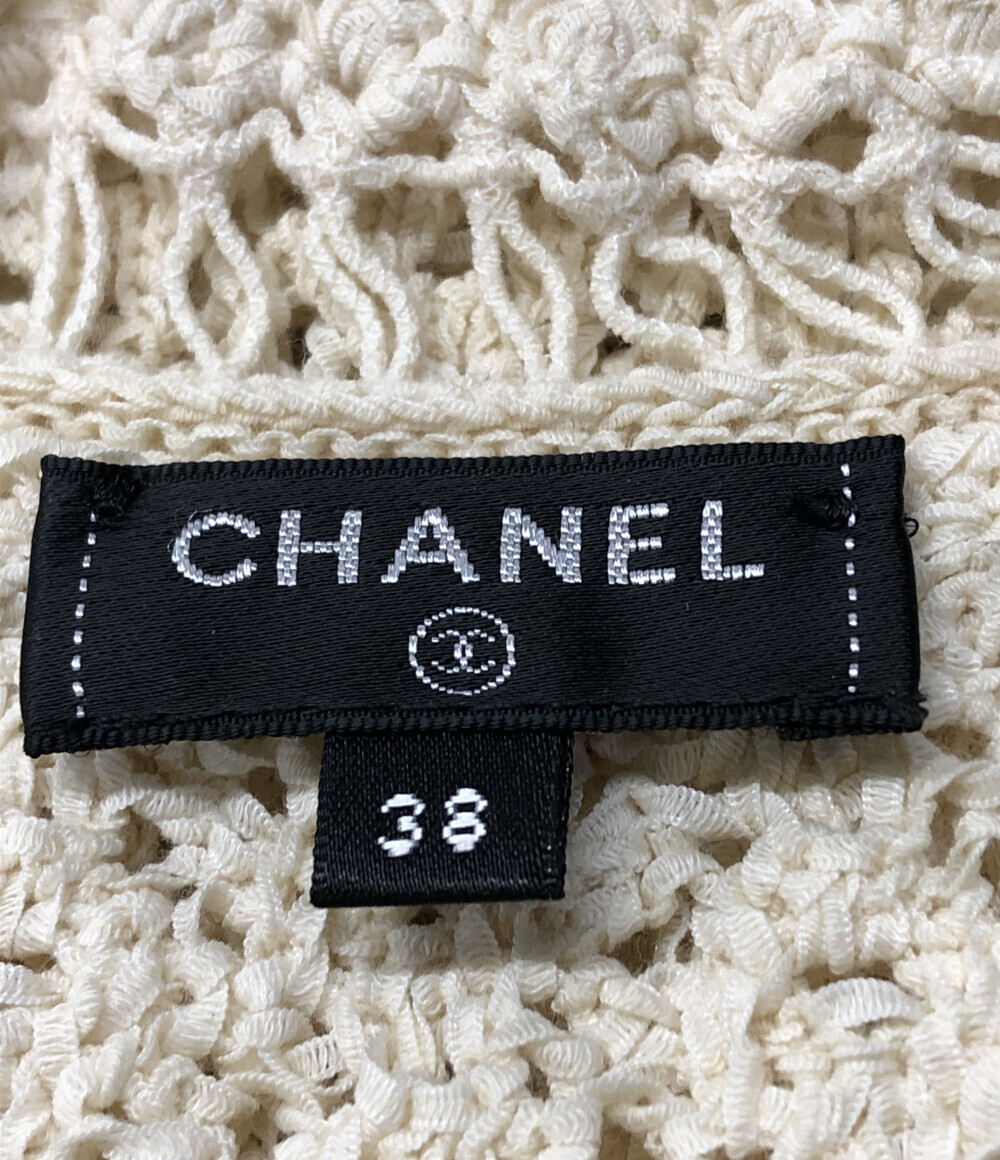 美品 シャネル コットンベスト 38 (M) SIZE レディース CHANEL