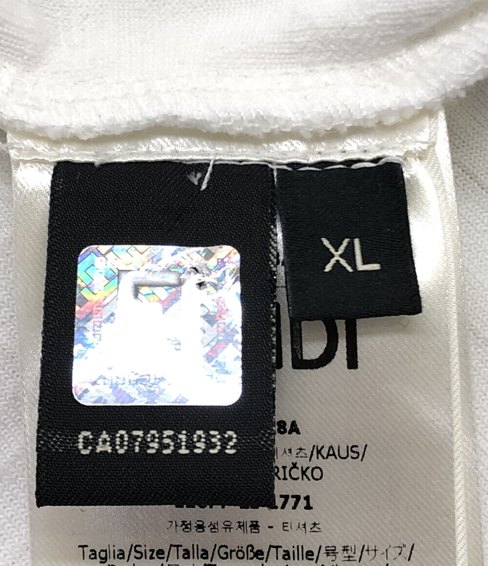 美品 フェンディ 半袖Tシャツ (XL以上) メンズ パイル XL SIZE FENDI 