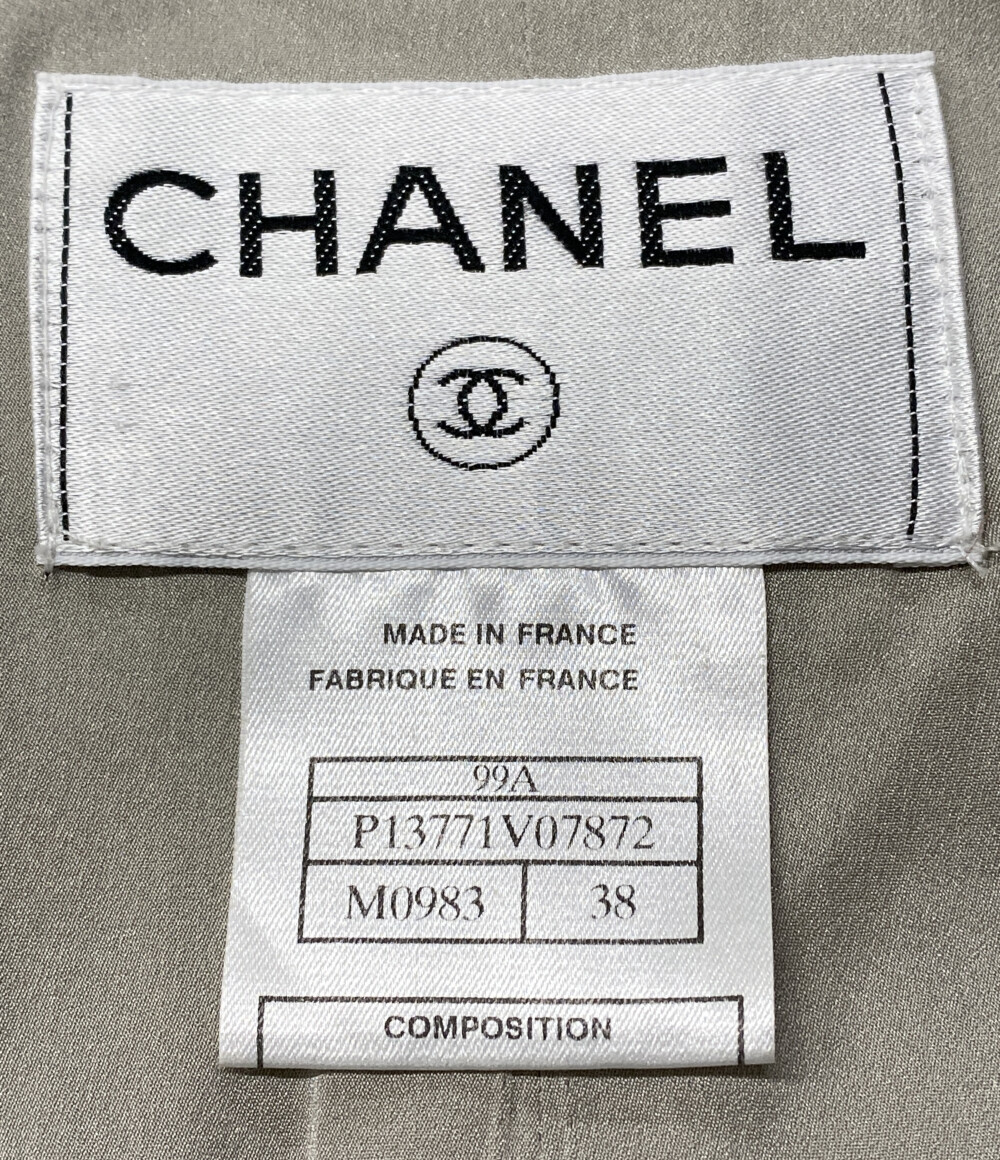 美品 シャネル ツイードジャケット SIZE レディース M0983 99A CHANEL