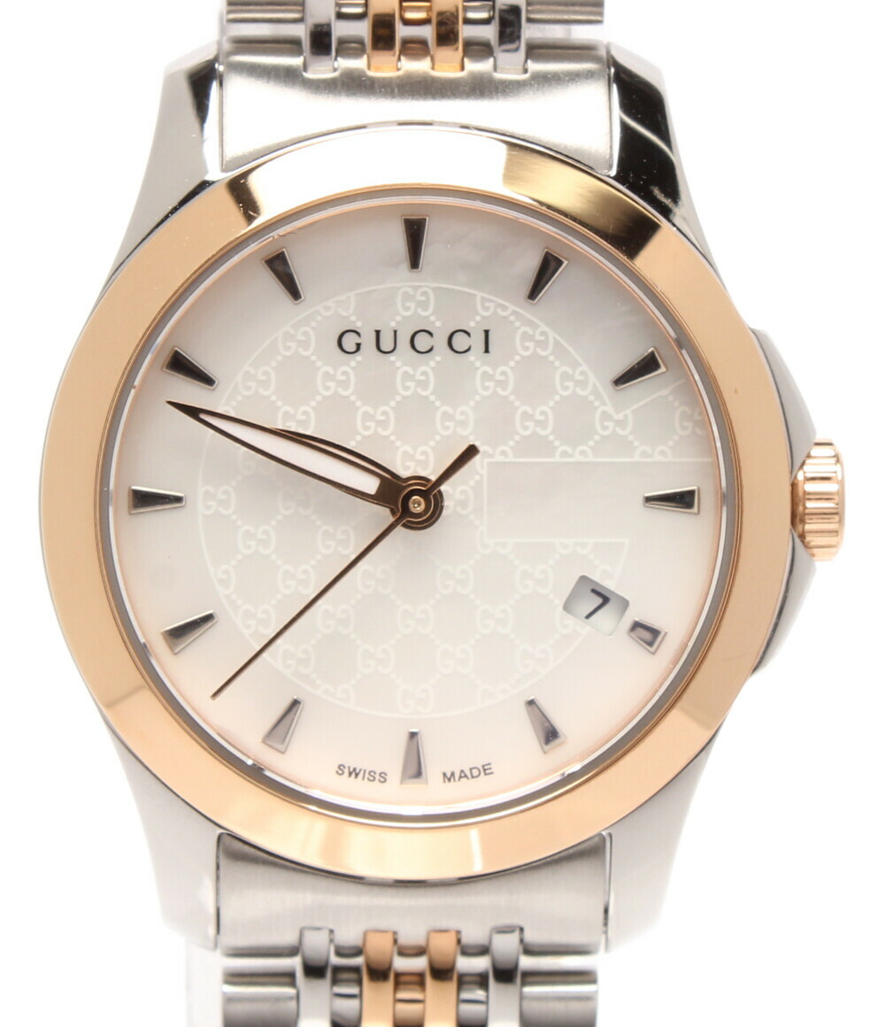 Gucci - □新品最安値□グッチ GUCCI YA126537 レディース Gタイムレス