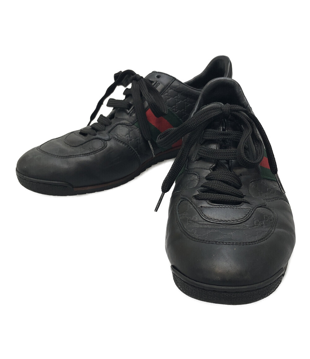 【楽天市場】【中古】 グッチ ローカットスニーカー 233334 メンズ SIZE 8 1/2G (M) GUCCI：Rehello by ...