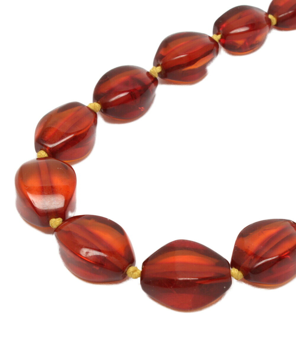 定価20万 琥珀ネックレス 重量97g 【特大】 アクセサリー