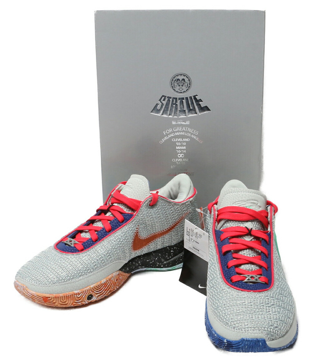【中古】美品 ナイキ スニーカー レブロン XX EP メンズ SIZE 27糎 NIKE