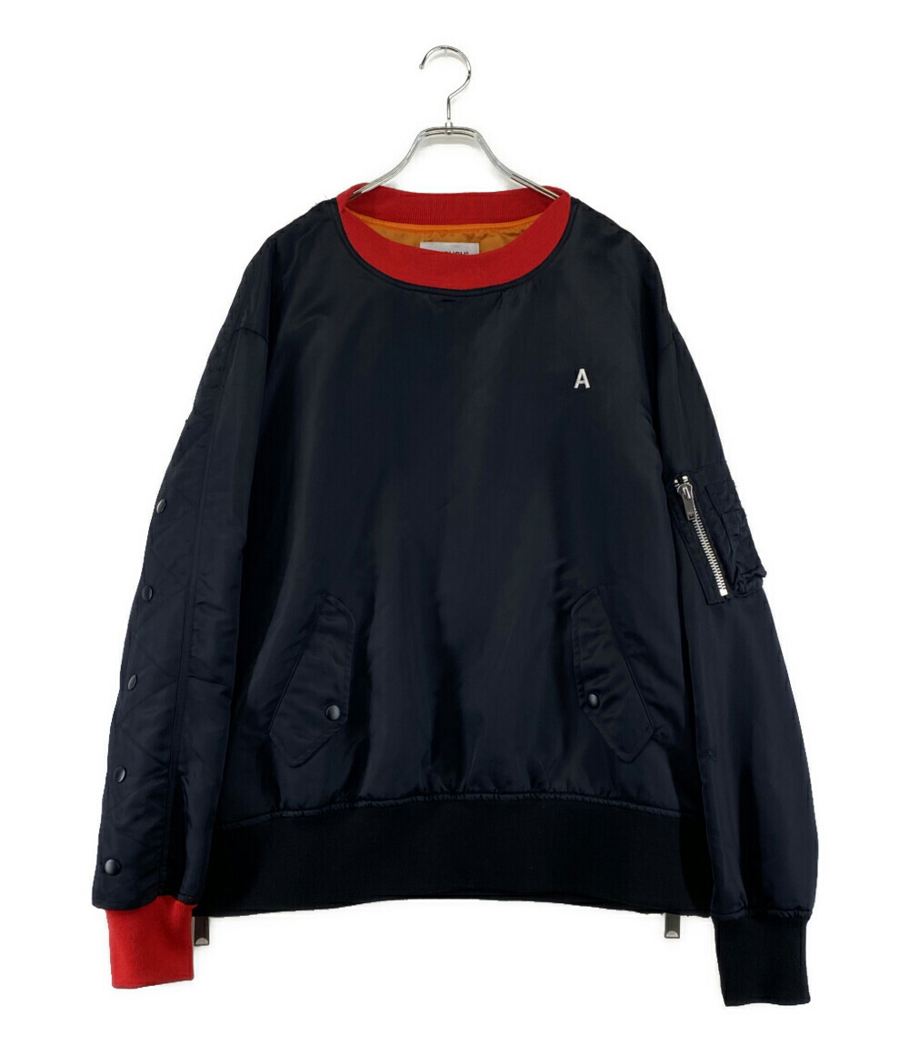 AMBUSH ブラック MA-1ジャケット サイズ46 AMBUSH ブラック MA-1ジャケット サイズ46