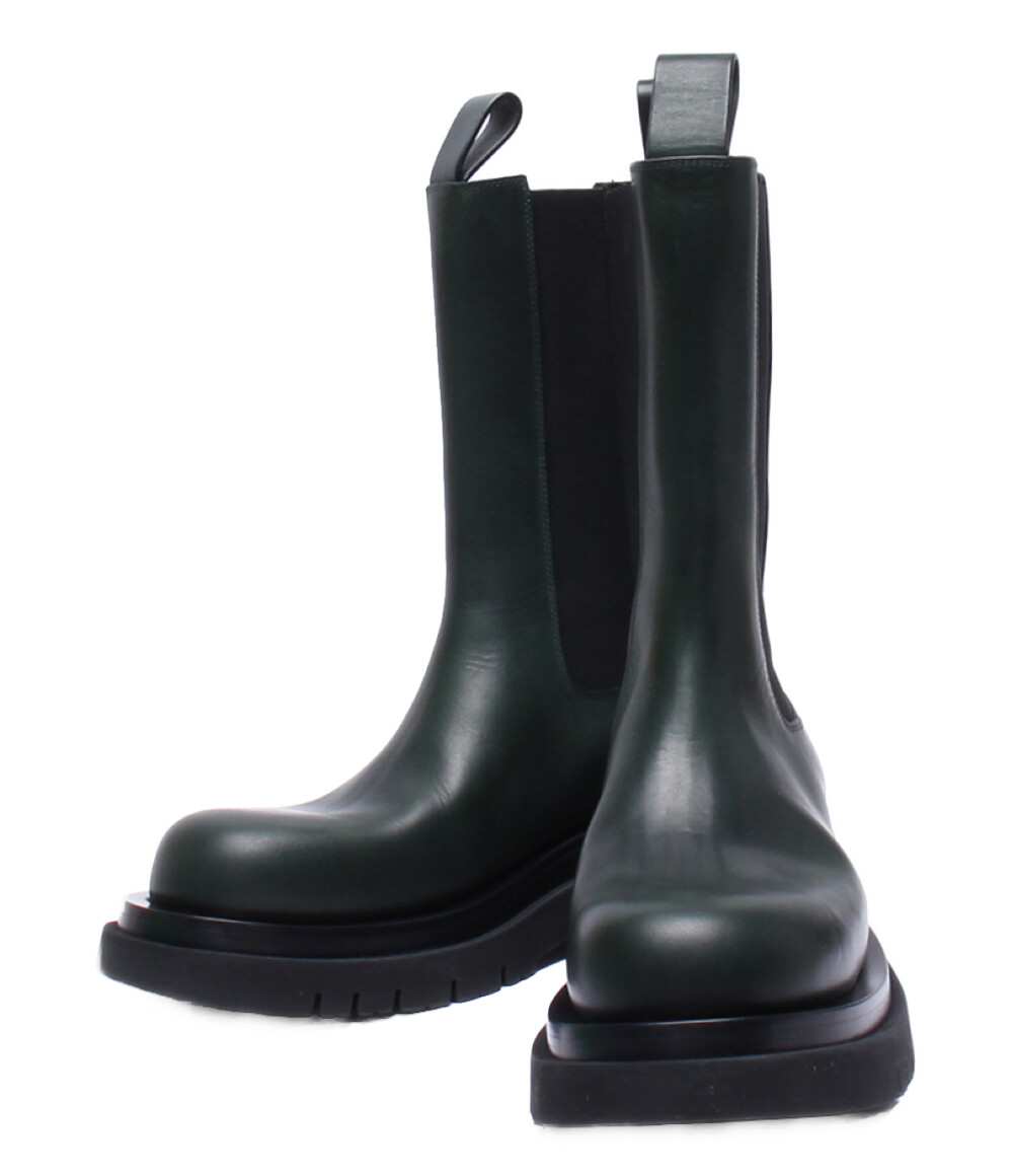 新品未使用 ボッテガヴェネタ サイドゴア ロングブーツ レザー ブラック 楽天市場】ボッテガヴェネタ BOTTEGAVENETA ブーツ ロングブーツ