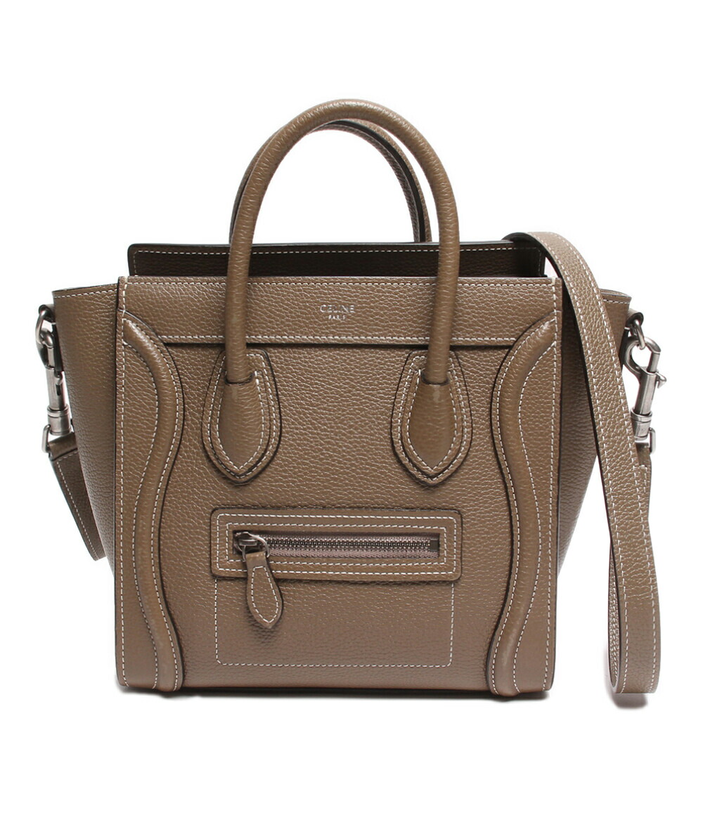 楽天市場】【先着クーポン27日1:59迄】【中古】 セリーヌ 2way レザー  