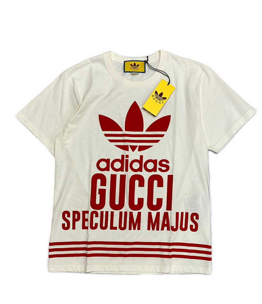 新品同様品❣️グッチトレフォイル総柄アディダスコラボ❣️xs可愛い GUCCI グッチ xadidasアディダス【美品/国内正規】616036