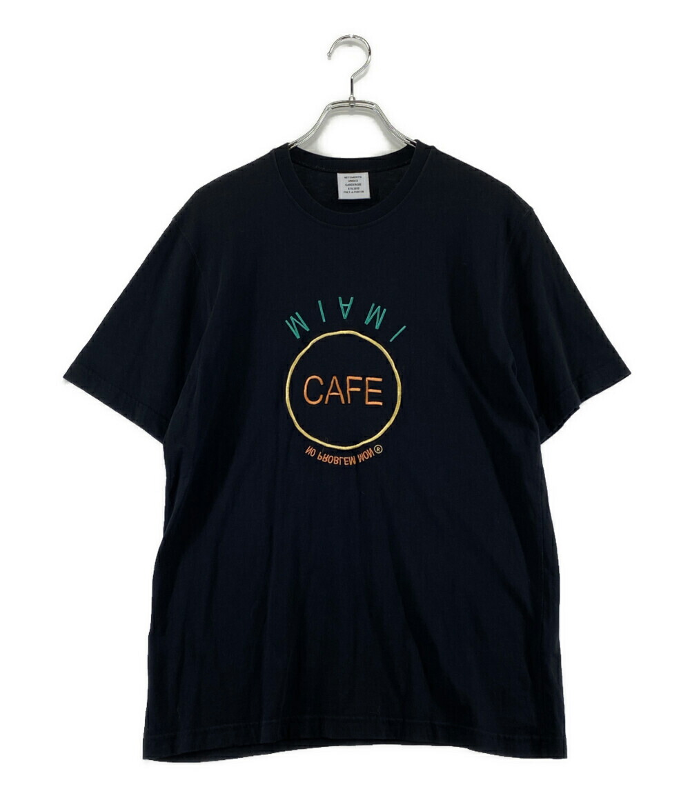 VETEMENTS ヴェトモン SS Tシャツ ヴェトモン VETEMENTS オーバーサイズショートスリーブ（YELLOW