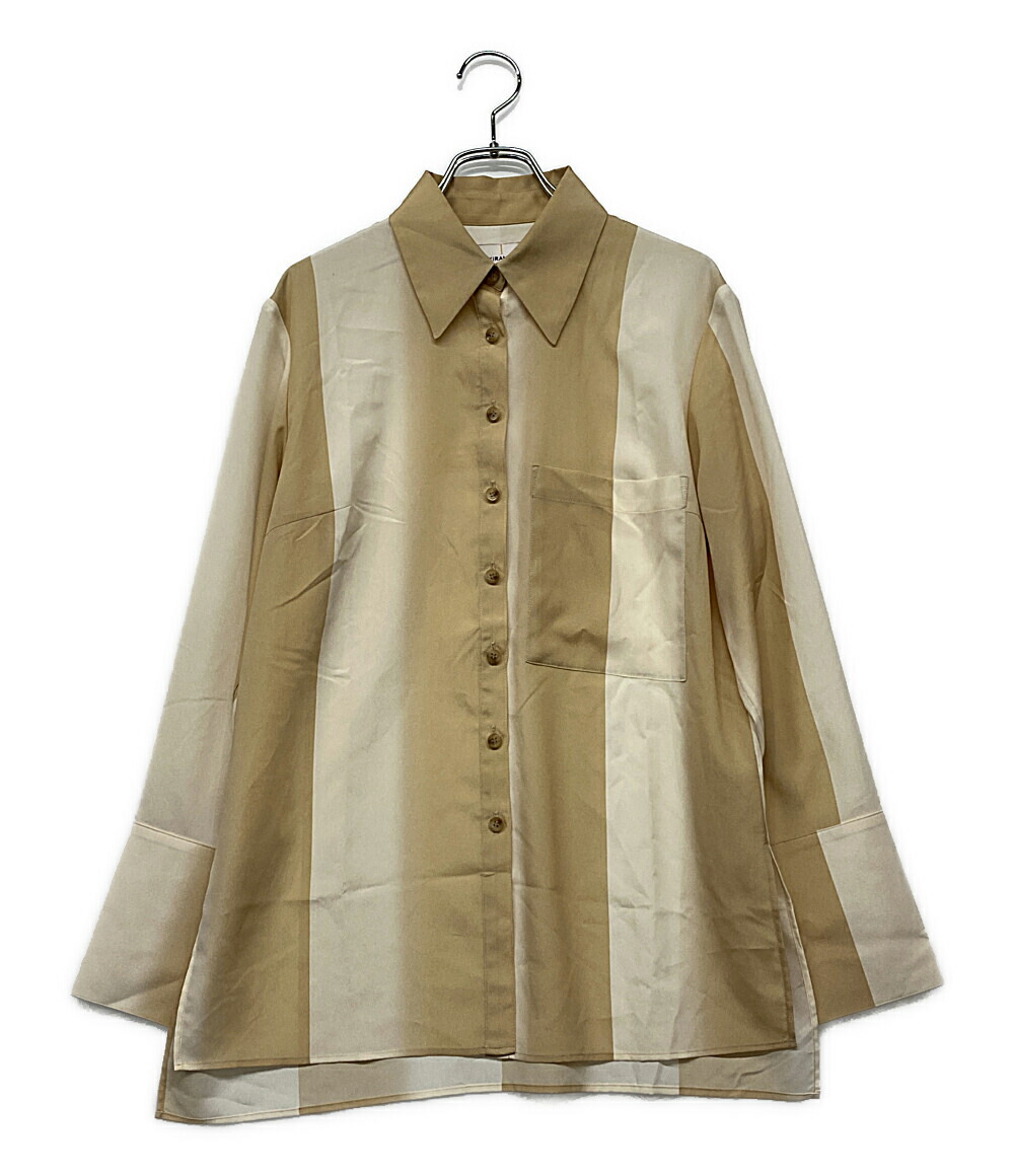 アキラナカ 長袖シャツ ペプラムスリーブ シャンブレー レディース SIZE 1 AKIRANAKA 中古 楽天市場】【中古】 アキラナカ 長袖シャツ ペプラムスリーブ