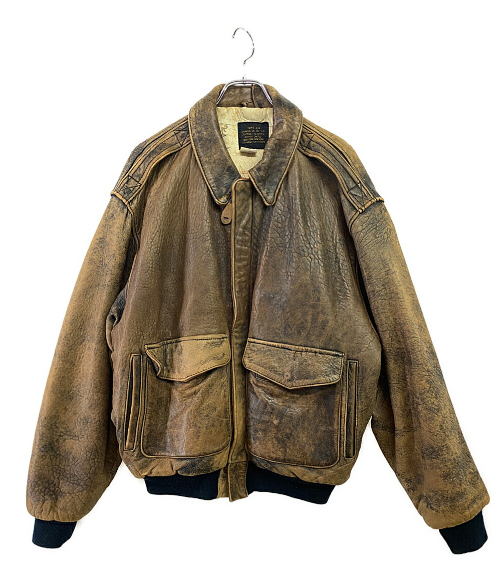 楽天市場】【中古】エヴィス 山根水軍 A-1 レザー ジャケット
